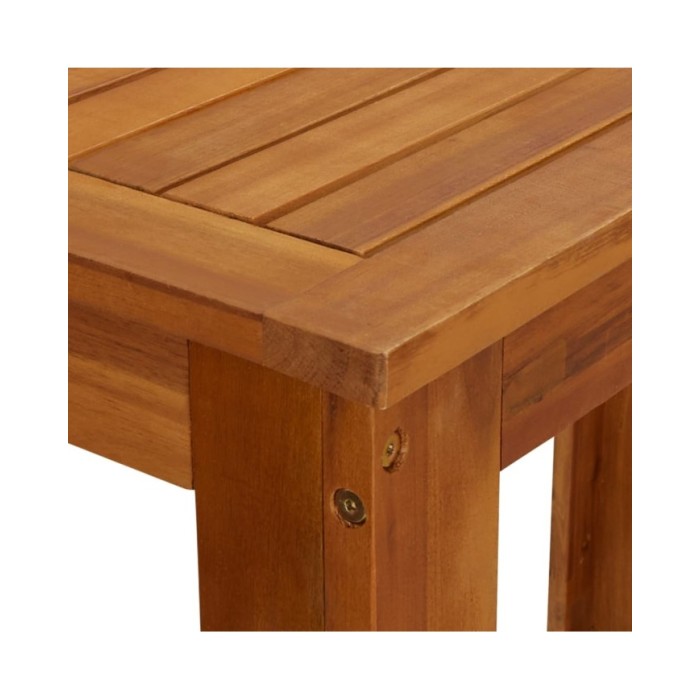 Ensemble de bar de jardin 9 pcs Bois d'acacia solide