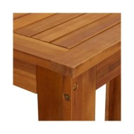 Ensemble de bar de jardin 9 pcs Bois d'acacia solide