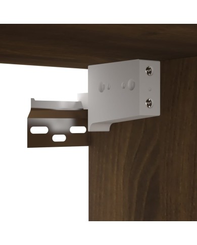 Meubles TV muraux 4 pcs Chêne brun 60x30x30cm Bois d'ingénierie