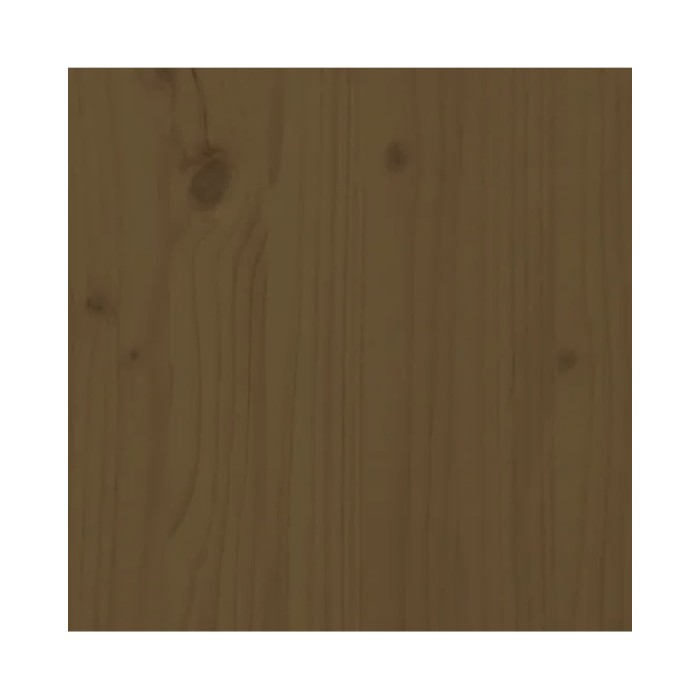 Lit coulissant Marron miel 2x(90x190) cm Bois de pin massif