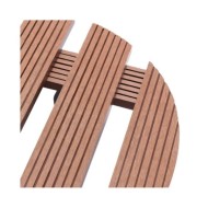 Chariots à plantes 4 pcs Marron Ø30x7,5 cm WPC