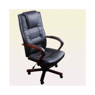 Chaise de bureau de luxe Noir