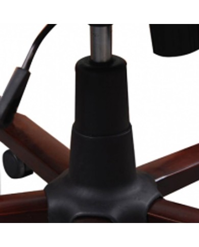 Chaise de bureau de luxe Noir