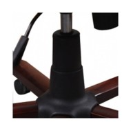 Chaise de bureau de luxe Noir