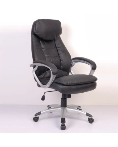 Fauteuil de bureau Cuir Noir