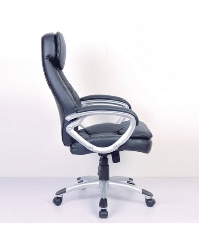 Fauteuil de bureau Cuir Noir