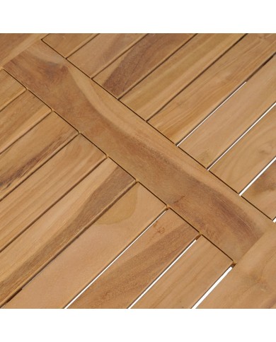 Table basse Teck 90 x 50 x 45 cm 