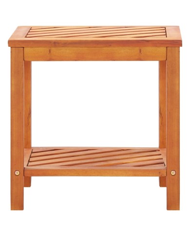 Table d'appoint Bois d'acacia massif 45 x 33 x 45 cm