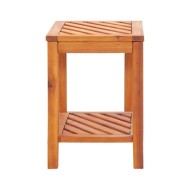 Table d'appoint Bois d'acacia massif 45 x 33 x 45 cm
