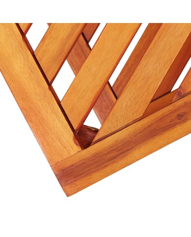 Table d'appoint Bois d'acacia massif 45 x 33 x 45 cm