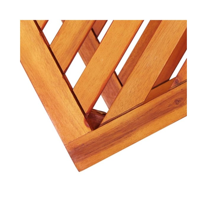 Table d'appoint Bois d'acacia massif 45 x 33 x 45 cm