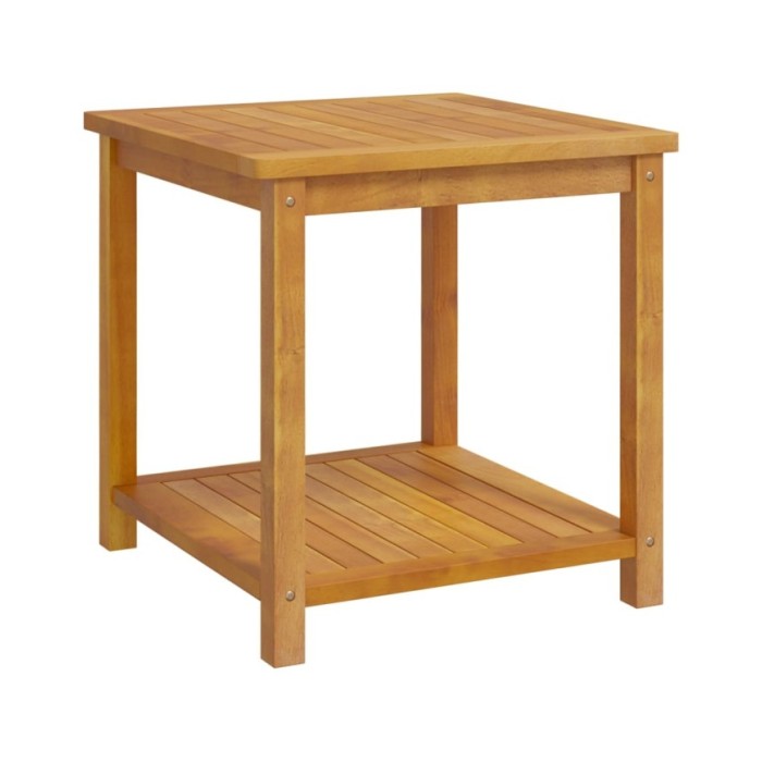 Table d'appoint Bois d'acacia massif 45 x 45 x 45 cm