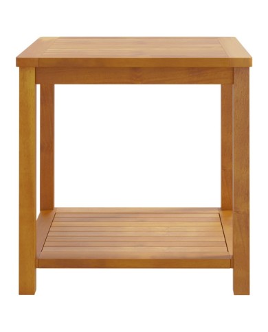 Table d'appoint Bois d'acacia massif 45 x 45 x 45 cm