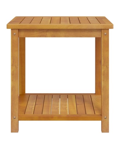 Table d'appoint Bois d'acacia massif 45 x 45 x 45 cm