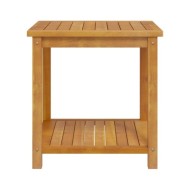 Table d'appoint Bois d'acacia massif 45 x 45 x 45 cm