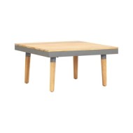 Table basse de jardin 60x60x31,5 cm Bois solide d'acacia