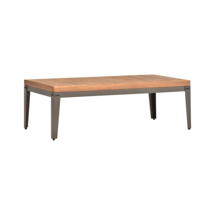 Table basse de jardin 110x55x36 cm Bois solide d'acacia