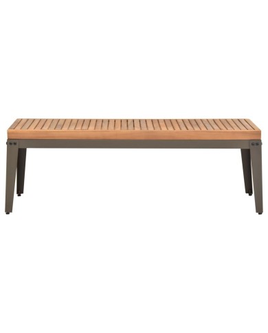 Table basse de jardin 110x55x36 cm Bois solide d'acacia