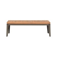 Table basse de jardin 110x55x36 cm Bois solide d'acacia