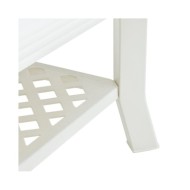 Table basse Blanc 90 x 60 x 46 cm Plastique