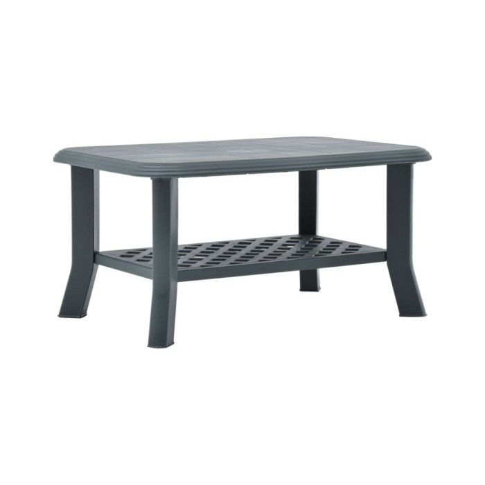 Table basse Vert 90 x 60 x 46 cm Plastique
