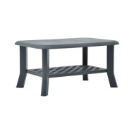 Table basse Vert 90 x 60 x 46 cm Plastique