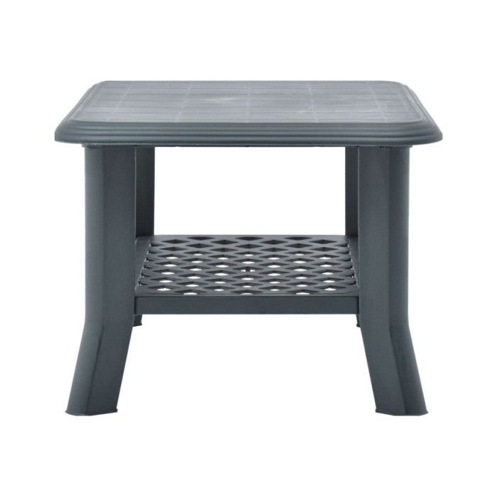 Table basse Vert 90 x 60 x 46 cm Plastique