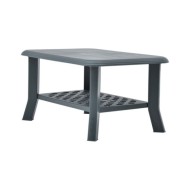 Table basse Vert 90 x 60 x 46 cm Plastique