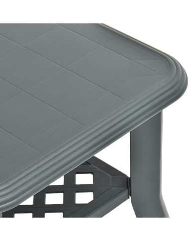 Table basse Vert 90 x 60 x 46 cm Plastique