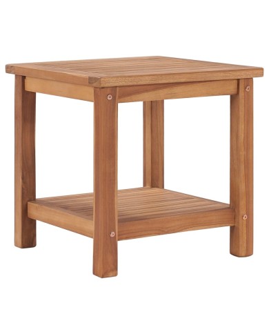 Table basse 45x45x45 cm Bois de teck solide
