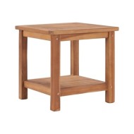 Table basse 45x45x45 cm Bois de teck solide