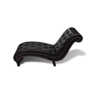 Chaise longue Marron Similicuir