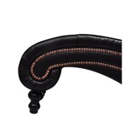 Chaise longue Marron Similicuir