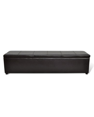 Banc de rangement Marron 168x44x44 cm