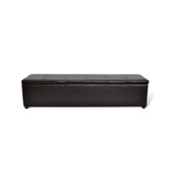 Banc de rangement Marron 168x44x44 cm