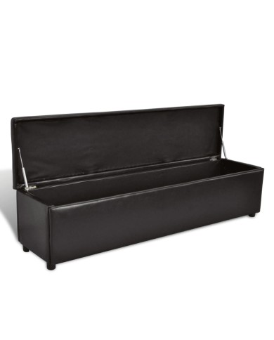 Banc de rangement Marron 168x44x44 cm