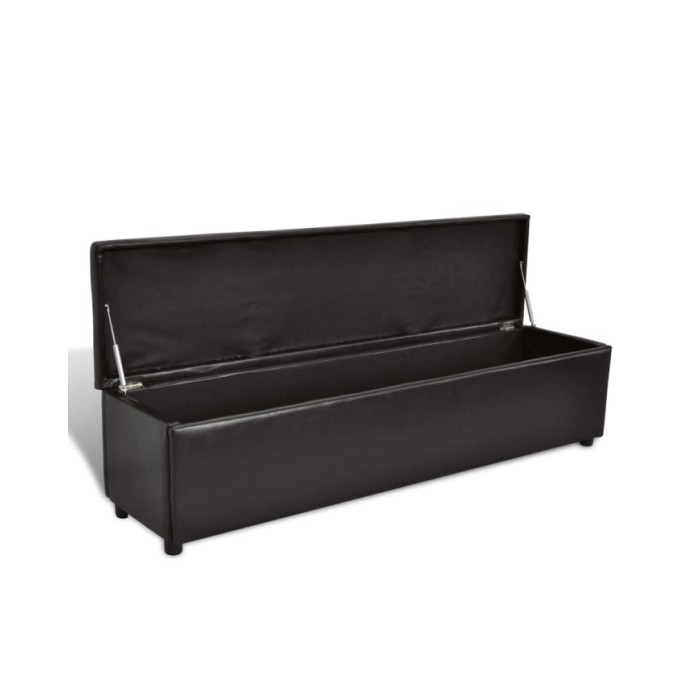 Banc de rangement Marron 168x44x44 cm