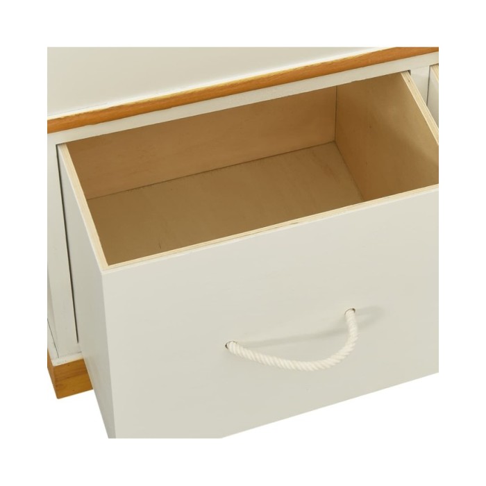 Banc d'entrée de rangement à chaussures 