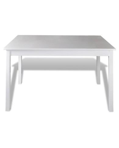 Ensemble de salle à manger 5 pcs Blanc  