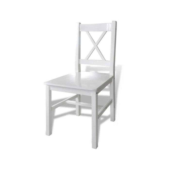 Ensemble de salle à manger 5 pcs Blanc  