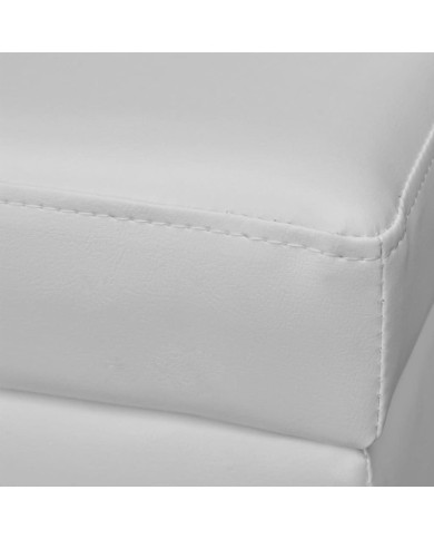 Banc long de rangement Bois Blanc