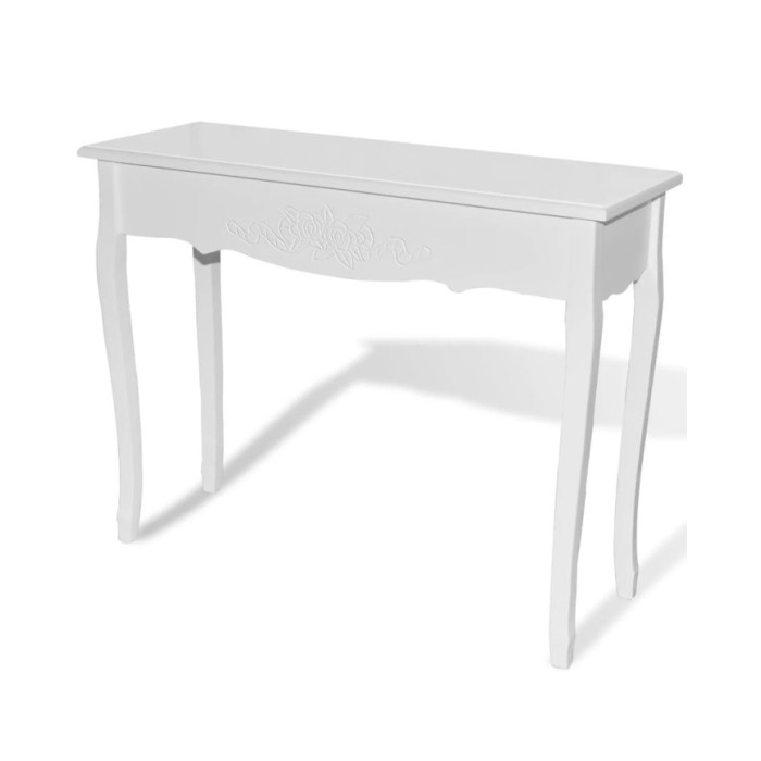 Table de console et coiffeuse Blanc