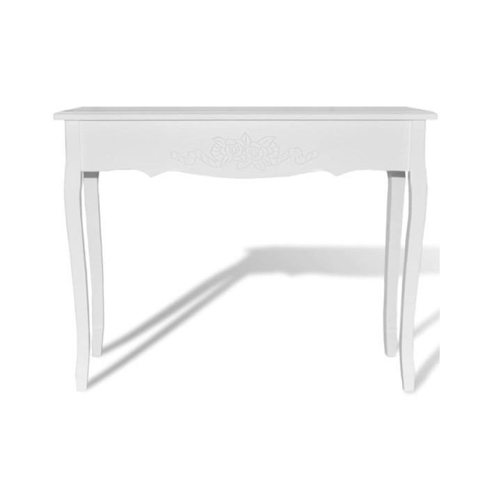 Table de console et coiffeuse Blanc