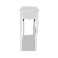 Table de console et coiffeuse Blanc