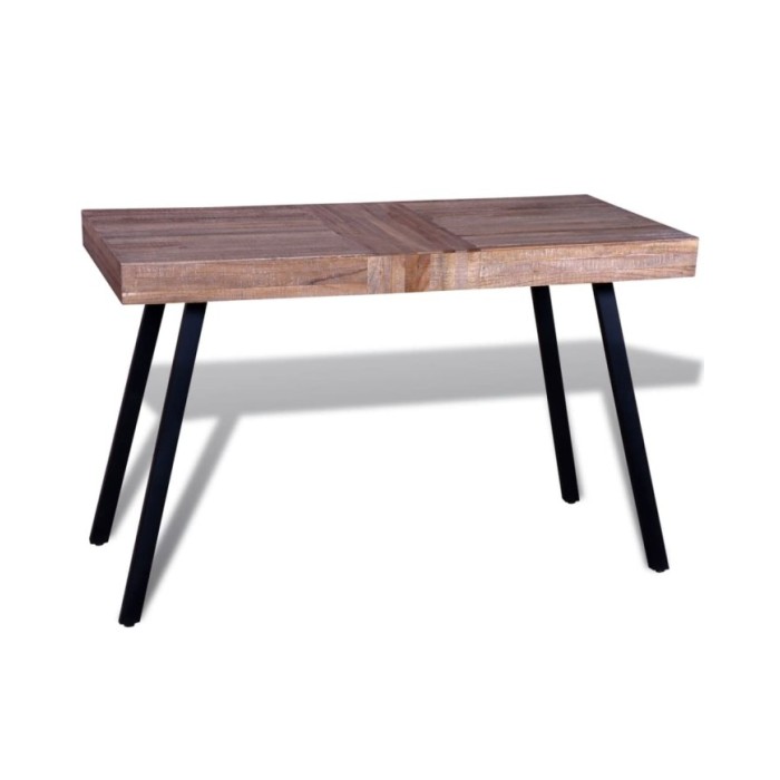 Table Teck recyclé 
