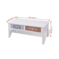 Table basse en style français Bois 