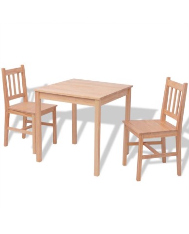 Ensemble de salle à manger trois pièces Pinède