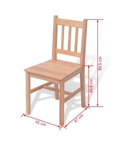 Ensemble de salle à manger trois pièces Pinède