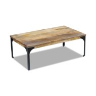 Table basse Bois de manguier 100 x 60 x 35 cm