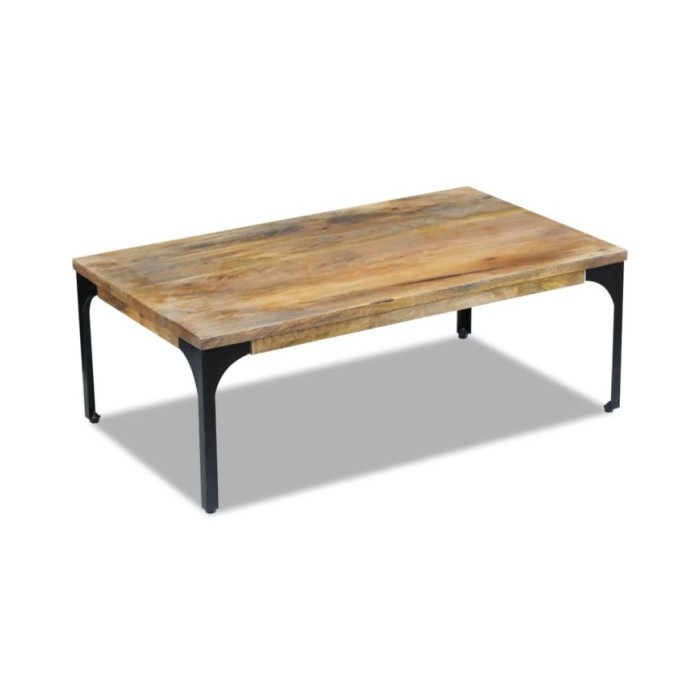 Table basse Bois de manguier 100 x 60 x 35 cm